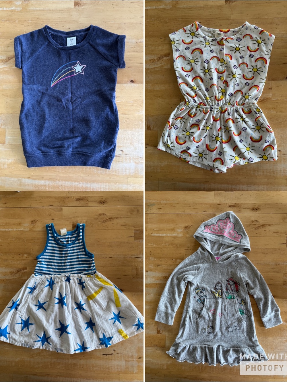 2T Clothing Lot (Tucker+Tate, Baby Gap, Disney Princess)